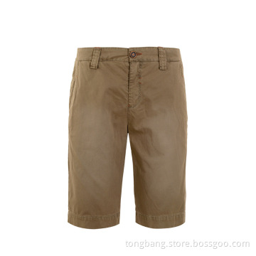 Breathable Slim Chino Men's Cotton-linen Shorts